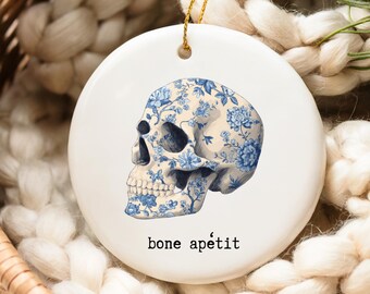 Spooky Ghost Ceramic Ornament, Halloween Keepsake, Unique Spooky Season Gifts, Ceramic Keepsake, Gifts for Her Vintage Fall Home Decor