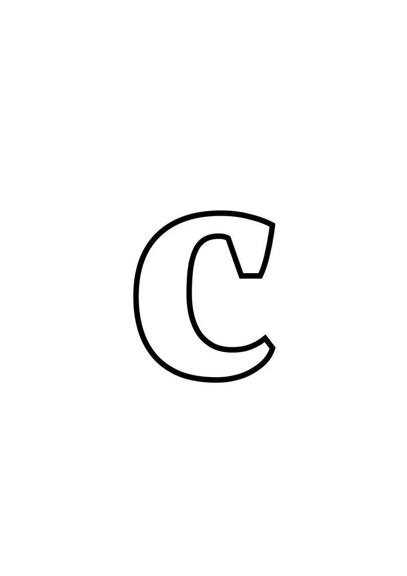 ABC Serif Uppercase and Lowercase Letters - 2 PDF Files - 27 Pages in ...