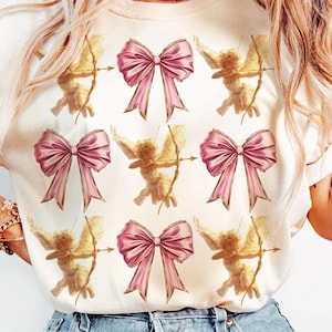Cupid & Bow Valentine&#39;s Day Shirt Design (PNG)