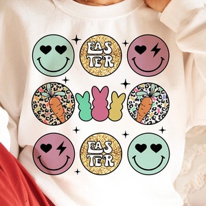 Retro Easter Png, Easter Png, Happy Easter Png, Easter Sublimation Design, Easter Designs, Trendy Png, Sublimation designs, Digital Download