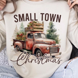 Small Town Christmas PNG, Farm Fresh Christmas Trees png, Merry Christmas Png, Retro Christmas Png, Funny Christmas Png,Christmas Png