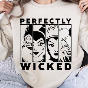Perfectly Wicked Svg, Bad Witches Club Svg, Bad Girls Svg, Villains Wicked Svg, Villain Gang Svg, Halloween Svg