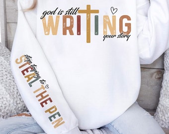 Christian Story SVG PNG: Design per maglietta Boho Faith (download digitale)