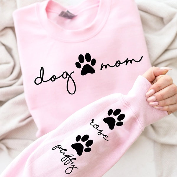 Custom Dog Mom SVG, Dog Mama Svg, Love Dogs Svg, Pet Svg, Dog Lover Svg, Fur Mom Svg, Mom Shirt Svg, Dog Mom T-Shirt Svg, Sleeve Design Svg