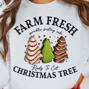Farm Fresh Christmas Trees Png, Christmas Tree Farm PNG, Christmas Trees png, Merry Christmas Png, Retro Christmas Png, Funny Christmas Png