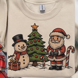 Retro Christmas PNG: Preppy Pink Christmas Sublimation Design (Digital Download)