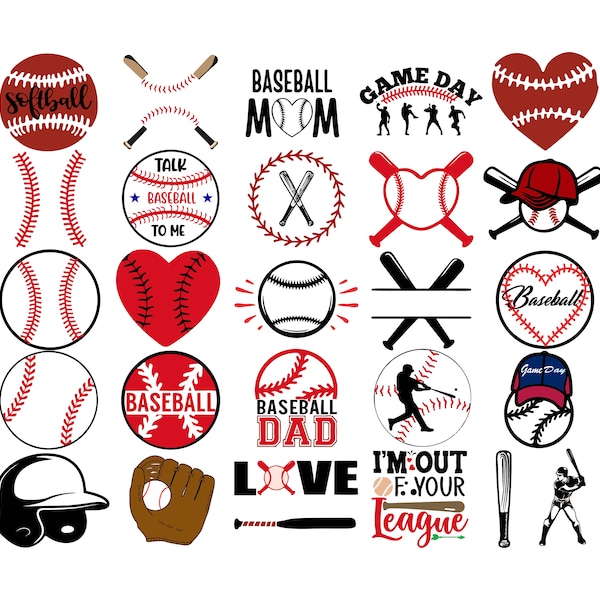 Baseball SVG Bundle, Baseball Svg. Baseball Stitches svg, Baseball Monogram SVG Baseball Clipart | Baseball Ball SVG | Baseball Player svg