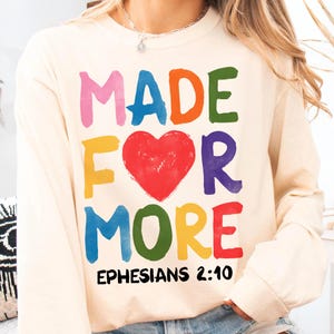 Gemaakt voor meer png, christelijke png, Jezus inspirerende png, mindfulness-citaat png, waarheidsherinnering png, inspirerende png, religieus png, geloof