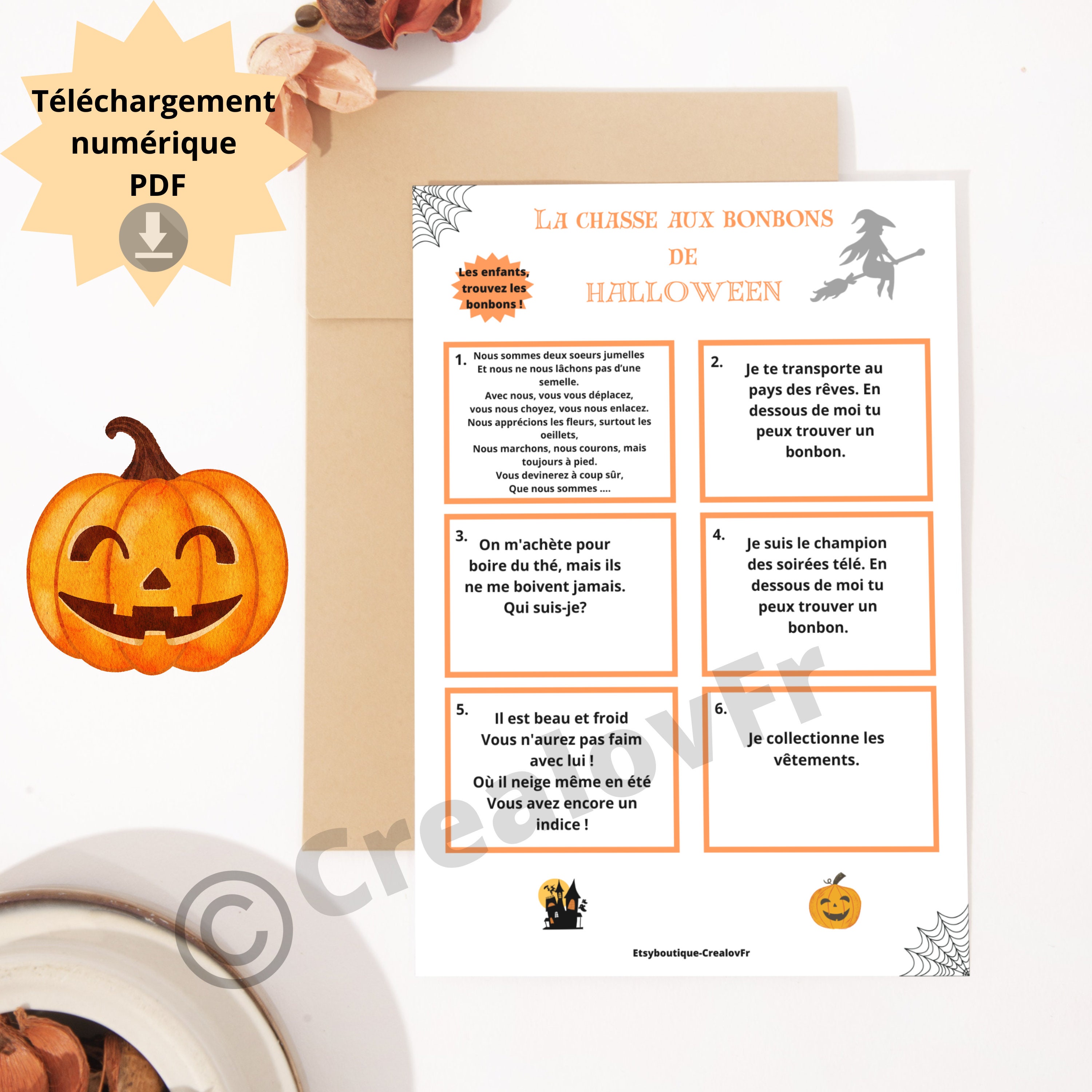 Printable Halloween Activity for Kids Halloween Candy Hunt - Etsy