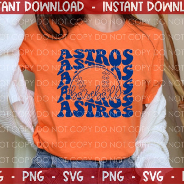 Astros rétro SVG, SVG astros, png Astros, baseball SVG, svg sport maman, baseball maman svg, svg Cricut, sublimation
