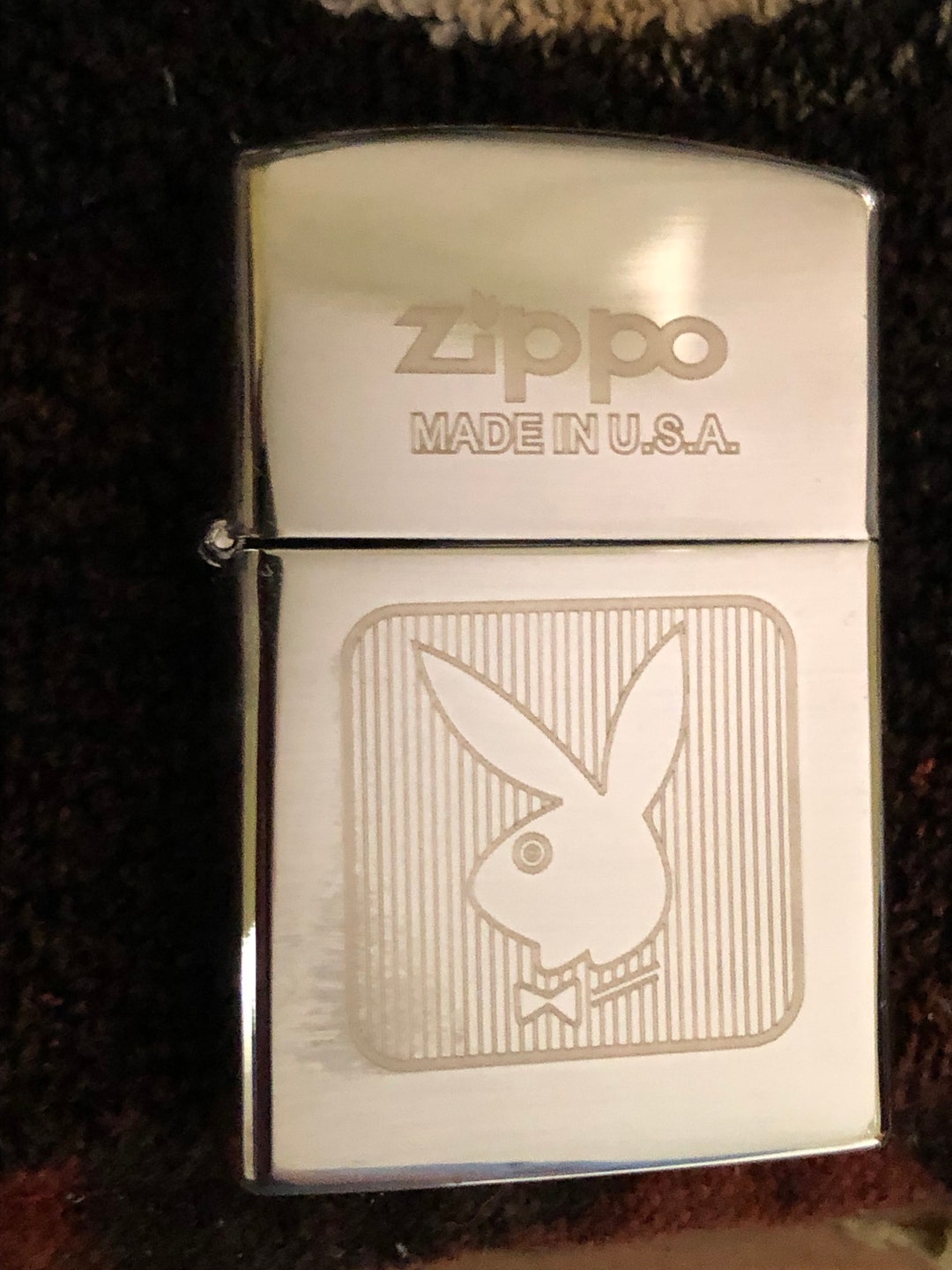 Zippo Playboy Bunny Zippo Lighter 2005 Etsy