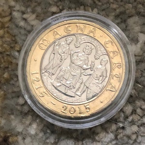 Great Britian Two Pound RARE 2015 The Magna Carta image 5