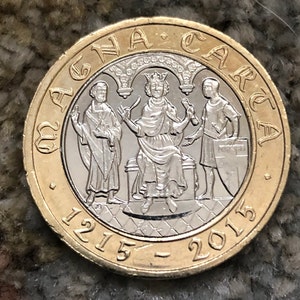 Great Britian Two Pound RARE 2015 The Magna Carta image 3