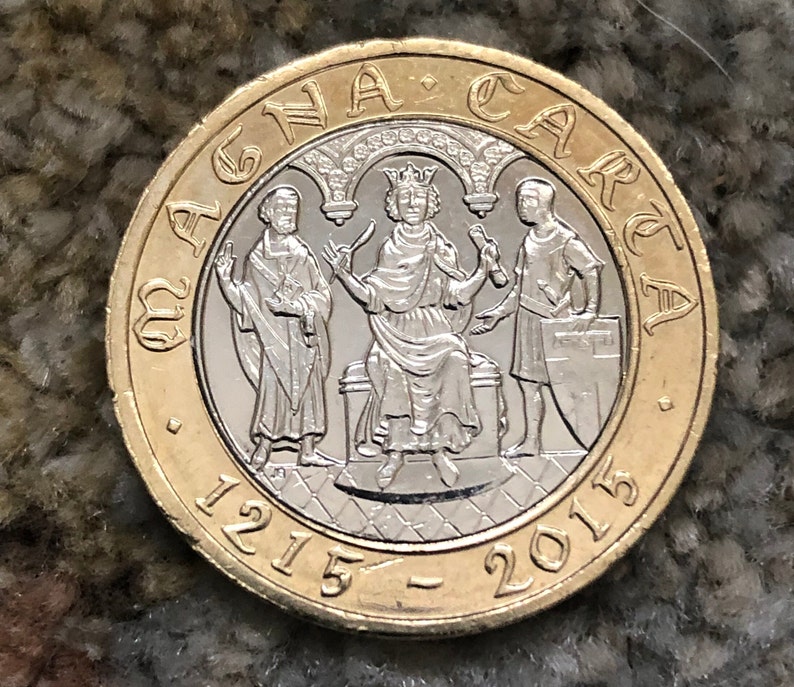 Great Britian Two Pound RARE 2015 The Magna Carta image 3