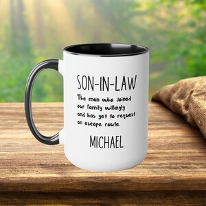 Son-In-Law Funny Coffee Mug - 11 oz Mug main image 0