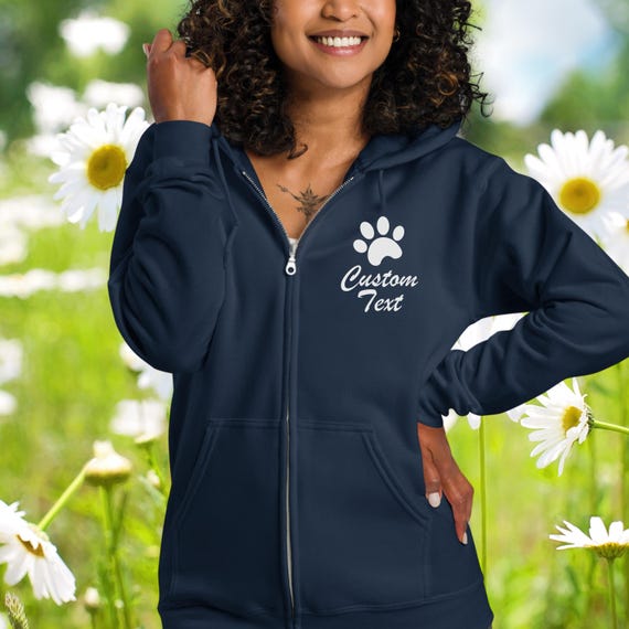 Embroidered Hoodies Custom Hoodie No Minimum Embroidered Workwear