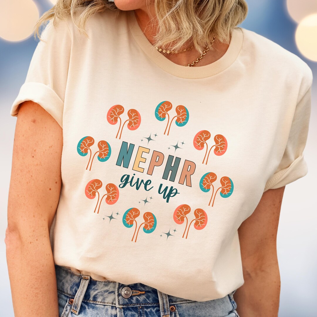 Dialysis Nurse Shirt, Kidney Tshirt, Nephrology RN Tee, Gift for ...
