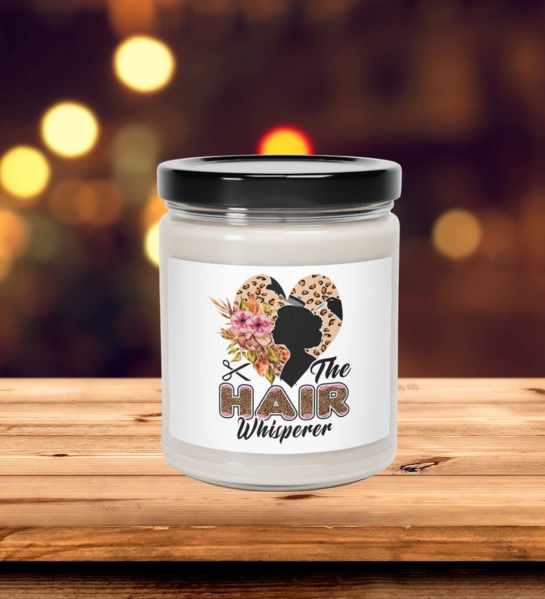 Hairdresser Candle for Christmas or Hanukkah Gift Idea Hair Etsy