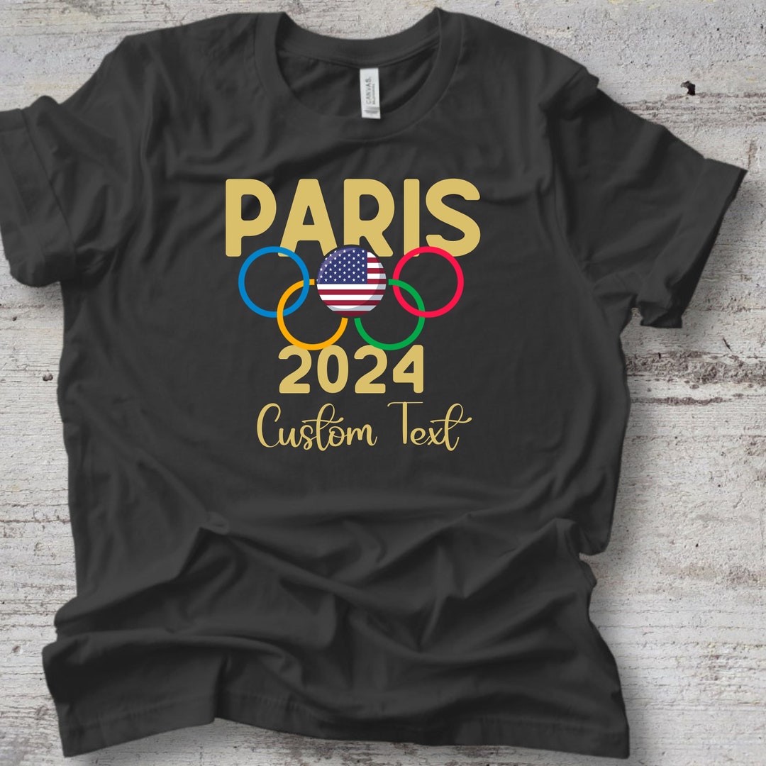 Personalized Paris 2024 Olympic Games Shirt France USA Sweatshirt ...
