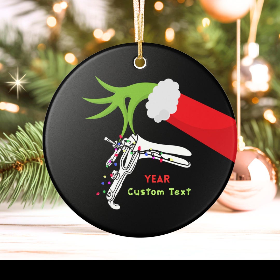 Speculum Christmas Ornament, Funny OBGYN Christmas Gift, OB-GYN Doctor ...