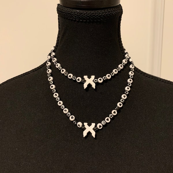 Choker or mid-length Excision X Kandi Necklace