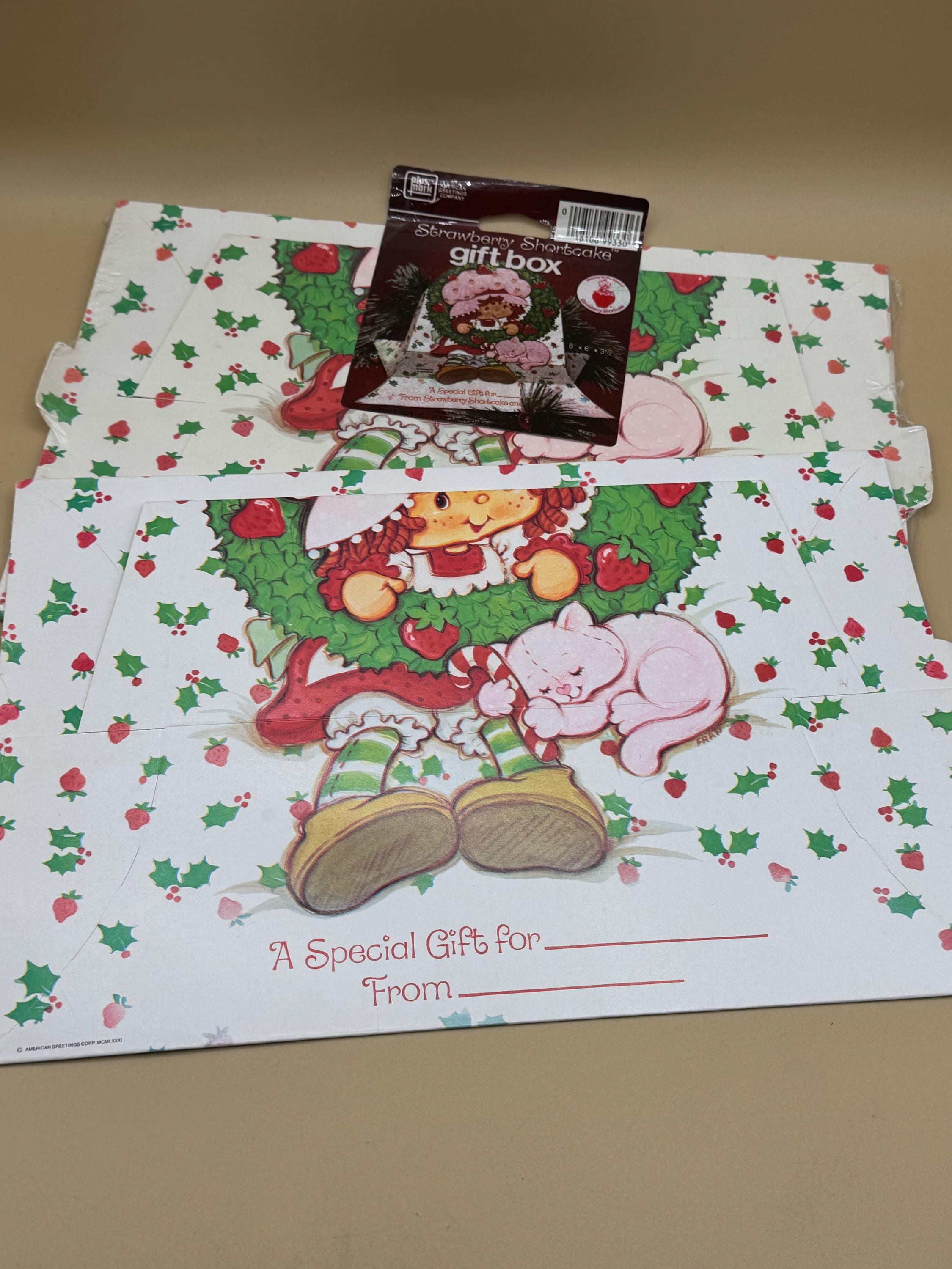 Strawberry Shortcake Vintage Wrapping - Etsy display picture 1