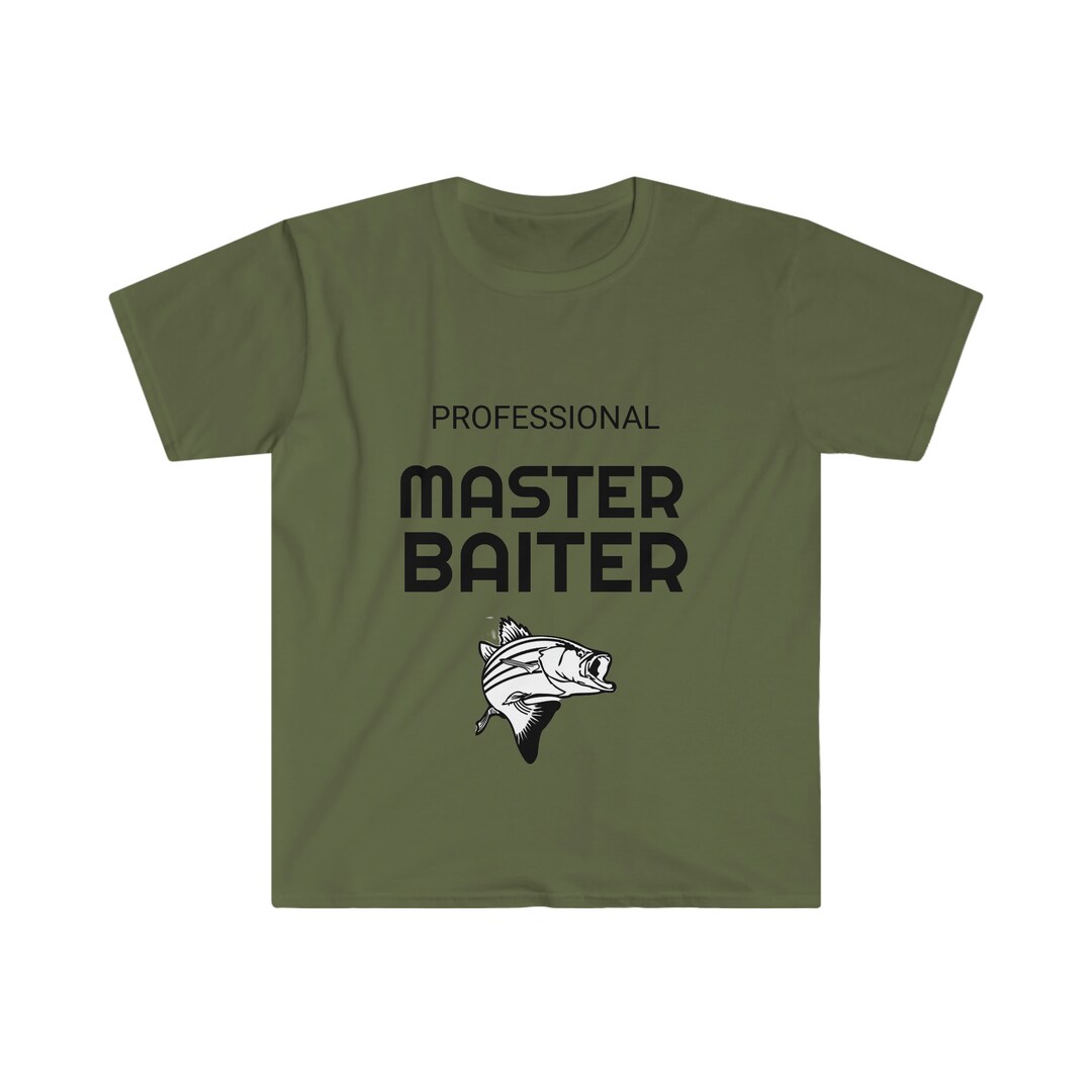 Fishing Gifts for Men | Master Baiter Shirt for Man | Bass Fishing ...