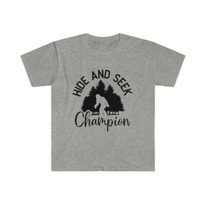 Yeti Mens Shirts, Big Foot Shirts, Hide And Seek Champion, Funny Novelty Tshirts, Yeti Gifts, Sasquatch Shirts, Missing Link, Unisex Shirts
