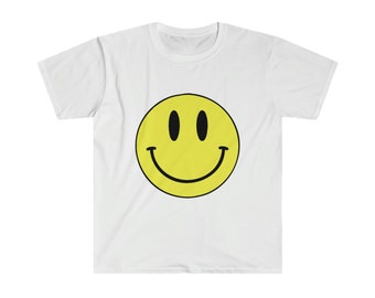 Vintage Smile Face, Smile Face Shirt For Him And Her As A Christmas Gift, Happy Face Crewneck, Vintage Happy Face For Men And Women