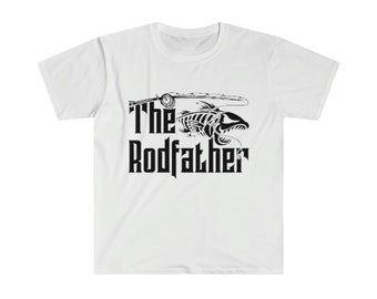 The Rodfather Shirt - Fishing Shirt For Dad - Funny Fishing Shirt - Fisherman Shirt - Fishing Rod Shirt - Gift For Fishing Dad - Fathers Day