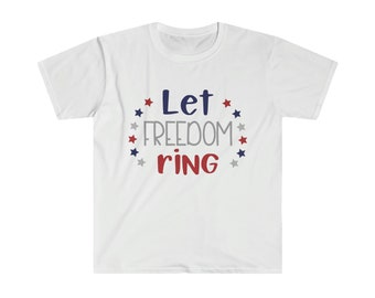 Let Freedom Ring T-Shirt, 4. Juli Shirt, patriotisches Shirt, Unabhängigkeitstag Shirt, amerikanisches Shirt, USA Shirt, Memorial Day Shirt