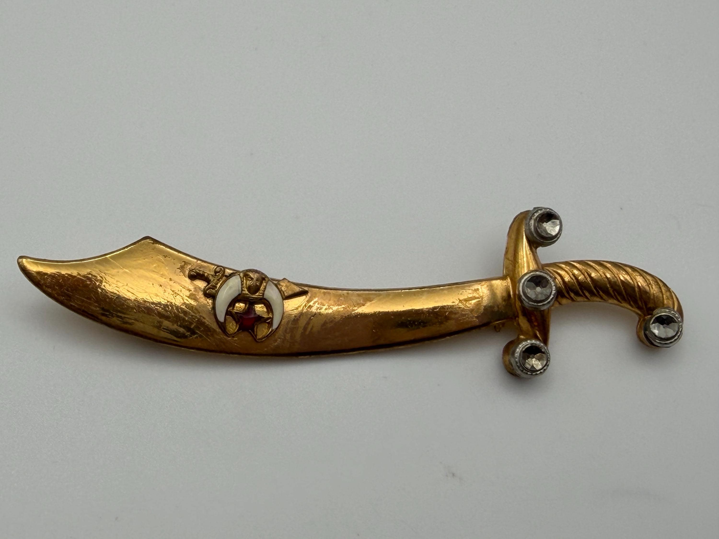 Vintage Masonic Sword - Etsy
