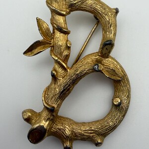 Sarah Coventry Initial Pin - Etsy display picture 1