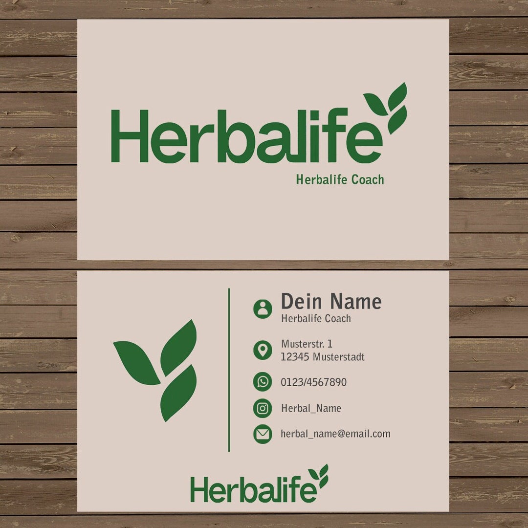 herbalife-business-card-new-logo-2023-beige-personalized-digital-file-download-etsy