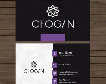 Chogan Visitenkarte Personalisiert Digitale Datei Download