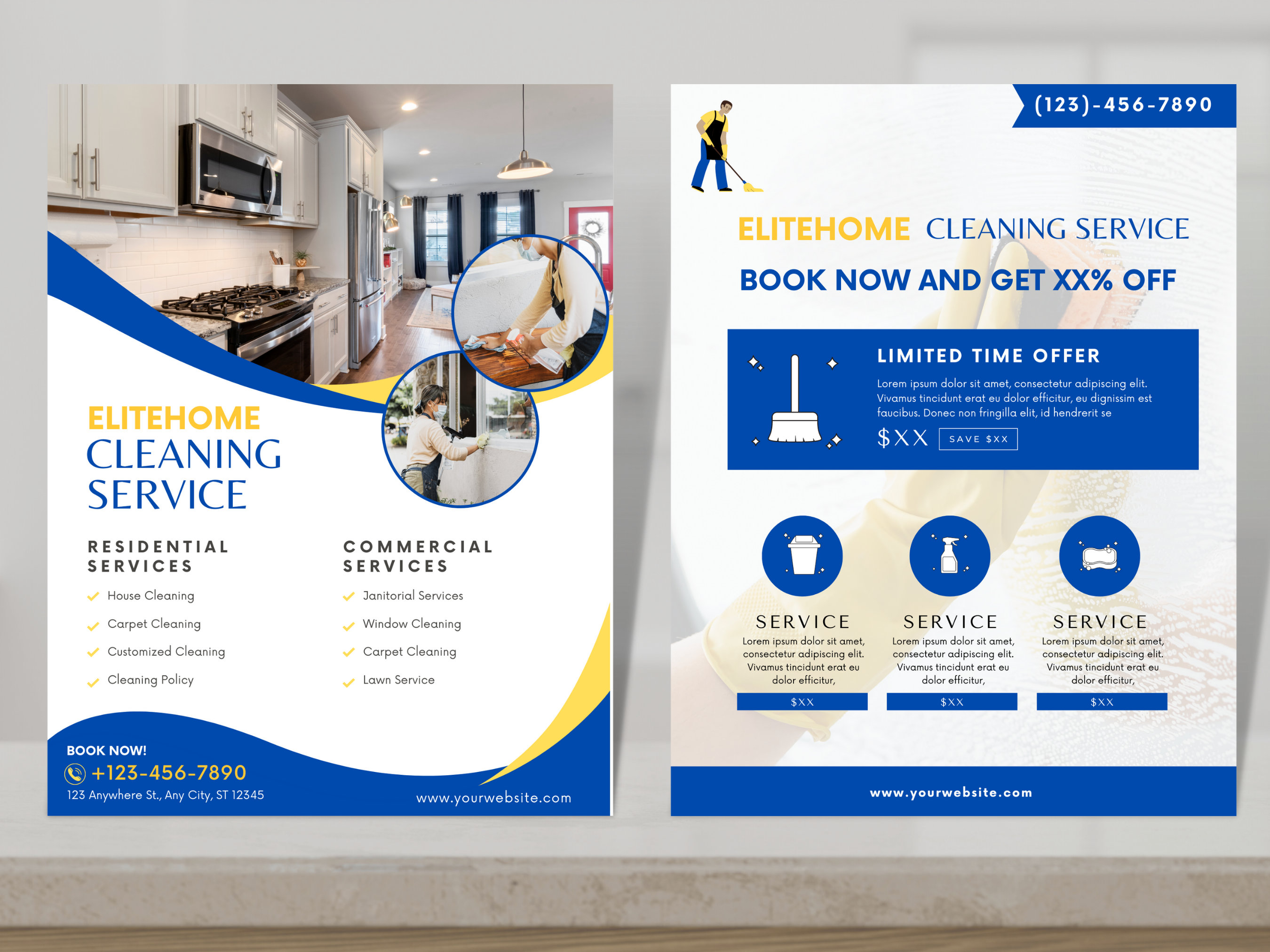 Cleaning Service Flyer Business Flyer Design Canva Template Cleaner Cleaning Service Flyer Business Flyer Design Canva Template Cleaner