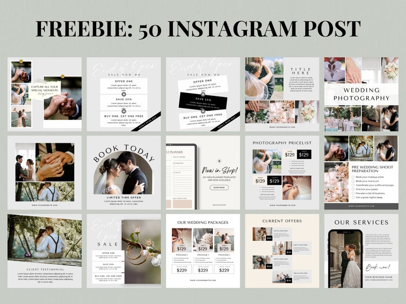 Wedding Photography Pricing Guide Template Pricelist Template - Etsy