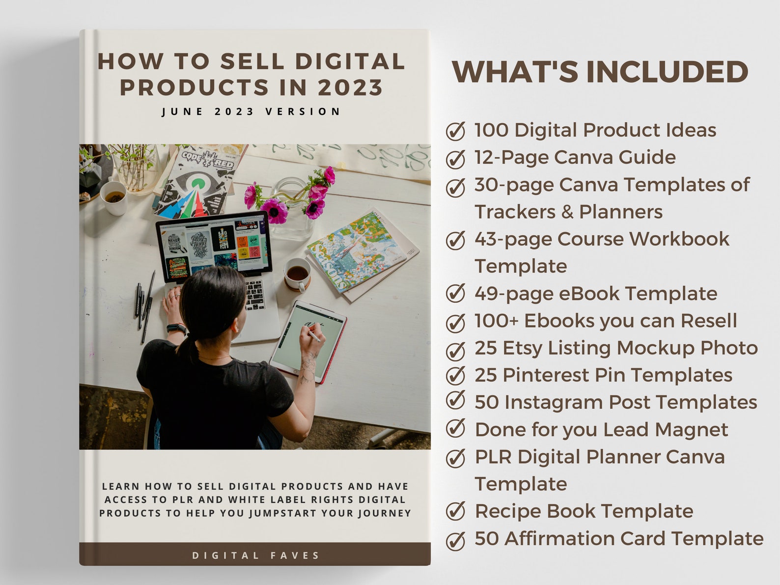 Digital Product Seller Toolkit Digital Product Creator Kit Etsy