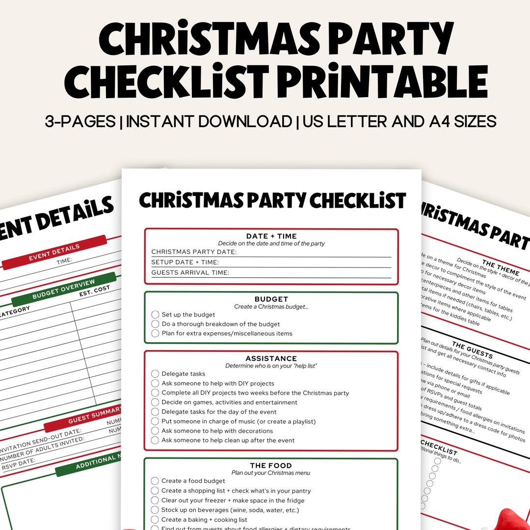 Christmas Party Checklist Printable Christmas Party To Do List christmas-party-checklist-printable-christmas-party-to-do-list