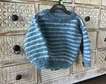 Pull bébé rayé 24 mois