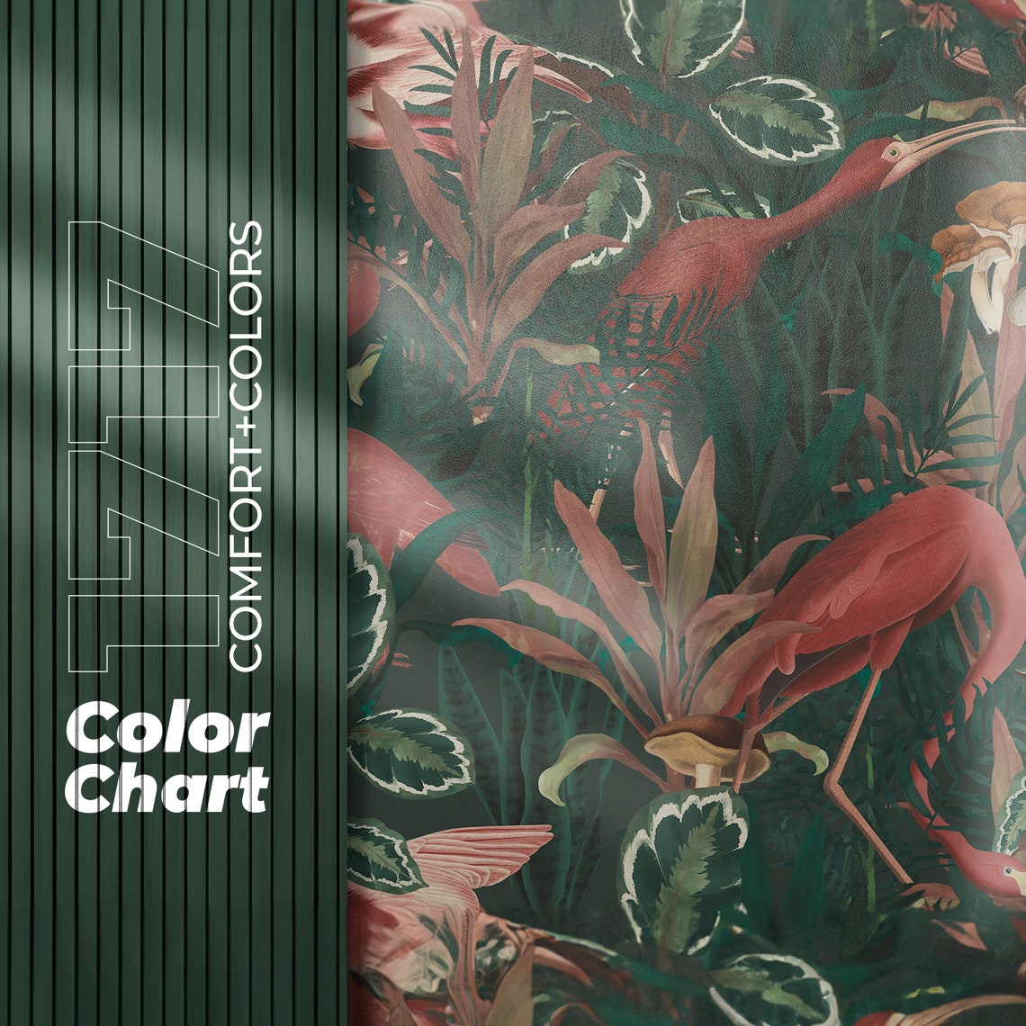 Comfort Colors 1717 Color Chart, Pattern Effect, Full Editable Files, T