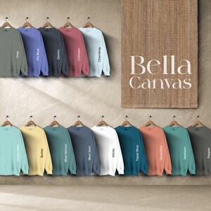 Comfort Colors 1566 Nueva temporada, carta de colores, archivos editables completos, carta de maquetas de camisetas para impresión bajo demanda, carta de colores Printful