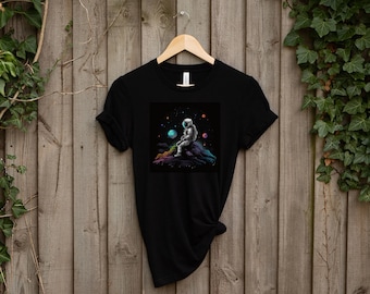 Chemise d'espace, chemise d'astronaute, chemise de galaxie, chemise d'étoiles, chemise d'amant d'espace, chemise interstellaire, cadeau pour lui, cadeau pour elle, cadeau pour des enfants