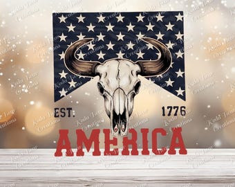 America UV DTF Decal-D244