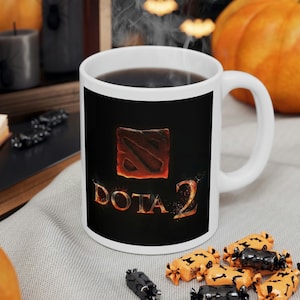 Dota 2 Mug | Dota 2 Gift | Video Game Mug | Gaming Gift | Gaming Mug | Gamer Mug | Video Game Gift | Gaming Coffee Mug | Geek Mug