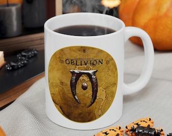 Oblivion Mug | Oblivion Gift | Video Game Mug | Gaming Gift | Gaming Mug | Gamer Mug | Video Game Gift | Gaming Coffee Mug | Geek Mug