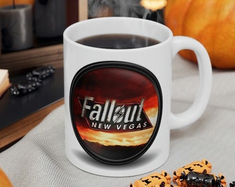 fallout new vegas Mug | fallout Gift | Video Game Mug | Gaming Gift | Gaming Mug | Gamer Mug | Video Game Gift | Gaming Coffee Mug, Geek Mug