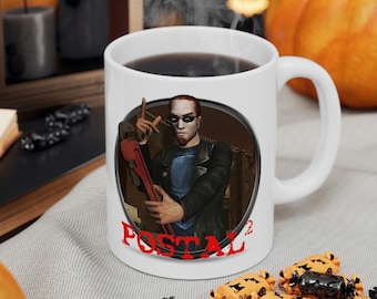 Postal 2 Mug | Postal Gift | Video Game Mug | Gaming Gift | Gaming Mug | Gamer Mug | Video Game Gift | Gaming Coffee Mug | Geek Mug