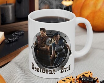 Resident Evil Mug | Resident Evil Gift | Video Game Mug | Gaming Gift | Gaming Mug | Gamer Mug, Video Game Gift, Gaming Coffee Mug, Geek Mug