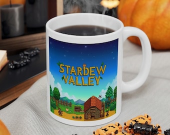 Stardew Valley Tasse | Stardew Valley Geschenk | Videospiel-Tasse | Gaming-Geschenk, Gaming-Becher, Gamer-Becher, Videospiel-Geschenk, Gaming-Kaffeebecher, Geek-Becher